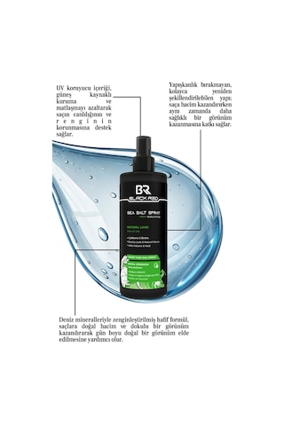 Black Red Sea Salt Spray 200 ML