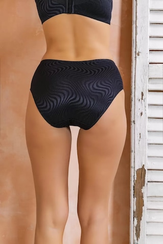 Naam Yüksek Bel Slip Külot Siyah Çok Renkli