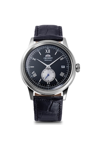 Orient Kurmalı Otomatik Deri Siyah 38 Mm Erkek Kol Saati