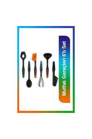 Tupperware Mutfak Gereçleri 6'lı Set