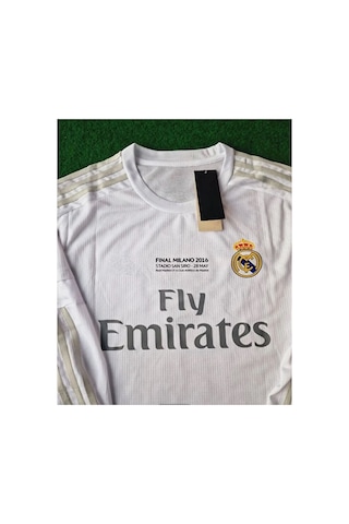 C. Ronaldo Real Madrid 2016 Milano Finali Şampiyonlar Ligi Beyaz