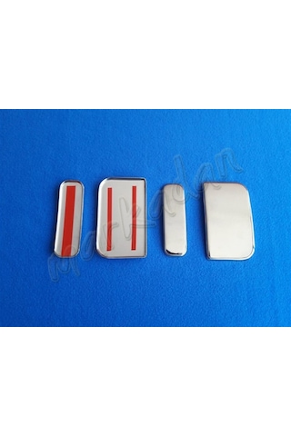 Citroen Berlingo Krom Kapı Kolu 1996-2008 4 Kapı Paslanmaz Çelik