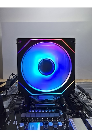 Game Tech Pro Hd 6.2 Freezer 6 Bakır Borulu Rainbow Cpu Soğutucu