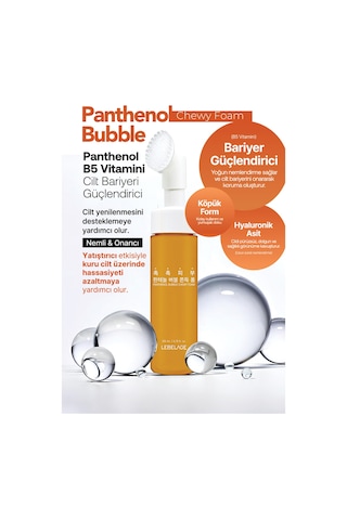 Temizleme Aparatlı Panthenol Temizleme Köpüğü Lebelage Panthenol Bubble Chewy Foam