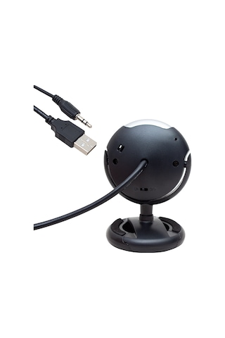 Powermaster PM-3962 1.3 Mp 10x Zoom 6 Ledli Mikrofonlu USB Webcam