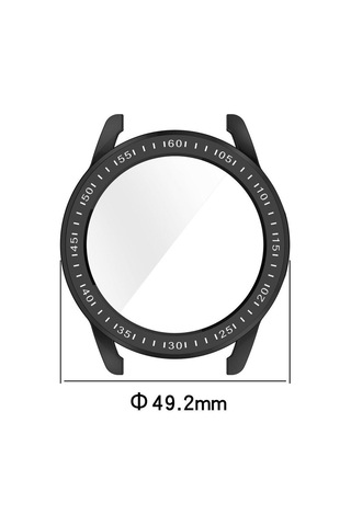 Tam Kapak Tpu Kılıf Tampon Koruyucu Kabuk Yeni Ekran Koruyucu Xiaomi Watch S3 İçin