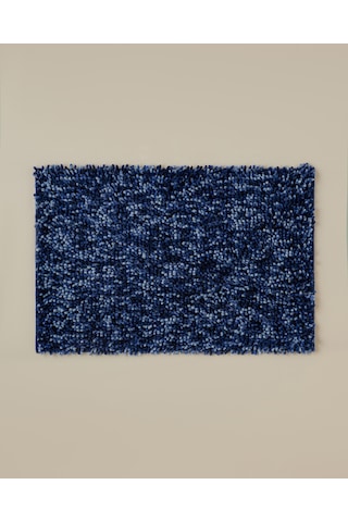 English Home Anemone Kaydırmaz Taban Banyo Paspası 50x80 Cm Lacivert