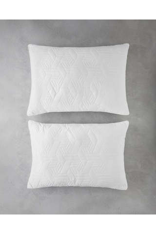 English Home Softy Ultrasonic 2'li Yastık 50x70 Cm Beyaz