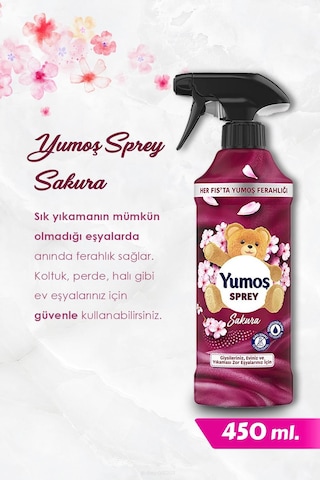 Sakura Sprey Koku 2 Adet, Pamuk Hediyeli Diğer