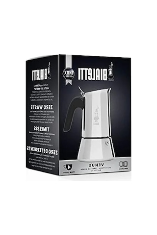 Paslanmaz Çelik Espresso Pişirici, 4 Fincan Kapasite, 170ml