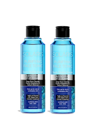 Solaris Arındırıcı Yüz Temizleme Toniği 2 x 200 ML