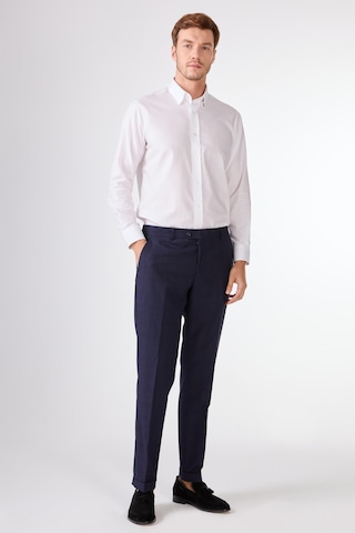Dufy Erkek Regular Fit Sivri Yaka Lacivert Takım Elbise-18756