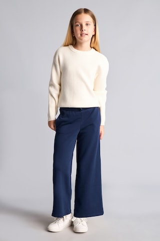 Defacto Beli Bağcıklı Wide Leg Eşofman Altı Kız Çocuk I2264a826aunv244 Lacivert-nv244