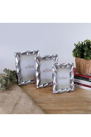 Selim 15 x 20 CM Telles Çerçeve Gümüş