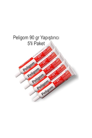 Pelikan Kuvvetli Sıvı Yapıştırıcı 90 Gr - Metal Tüp 5 Li Paket