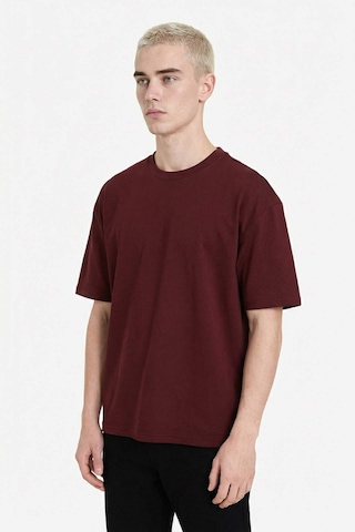 Defacto Nefes Alabilen Oversize Tişört X3926az26spbr505 Bordo-br505