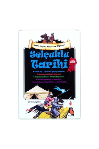 Selçuklu Tarihi Seti - 4 Kitap Takım - Zehra Aydüz - Uğurböceği