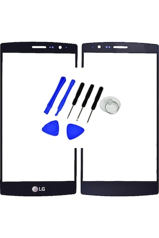 LG Uyumlu G4 Beat Ön Cam Dokunmatik Lens + Tamir Seti