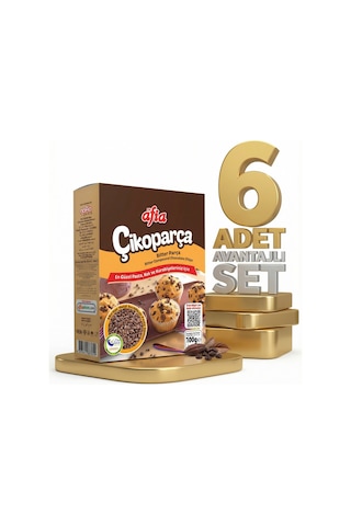 Afia Çikoparça Bitter Parça Çikolata 6x100 Gr