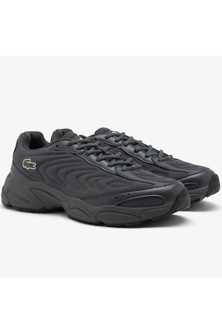 Lacoste Storm 96 2k Lite Leather Mens Sneaker Hakiki Deri Erkek Günlük Spor Ayakkabı Koyu Gri