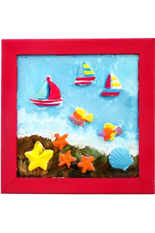 3d-07 Artebella Seramik Pano Boyama 20x20 Cm