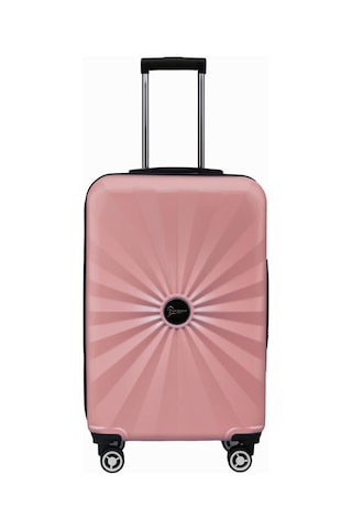 Büyük Boy %100 Polikarbon Valiz 4x2 Teker Rose 1809 Rose