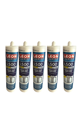 Leon Silikonize Mastik 280 Ml Boyanabilir İç Mekan 2 Adet Set Beyaz