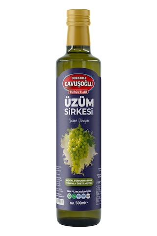 Bozkırlı Çavuşoğlu Doğal Fermantasyon Üzüm Sirkesi 500 ML