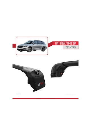 Fiat Egea/tipo Sw 2015 Ve Sonrası İle Uyumlu Ace-2 Ara Atkı Tavan Barı Siyah
