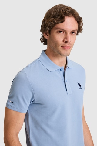 U.s. Polo Assn. Erkek Mavi Tişört Basic 50324998-vr036