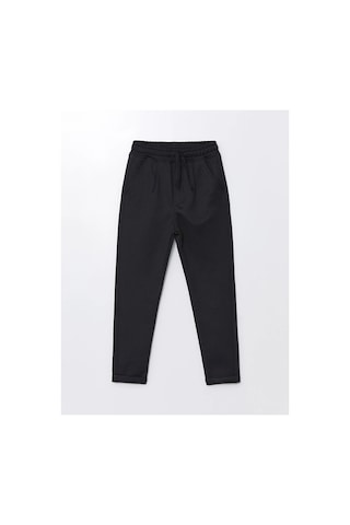 LC Waikiki Lcw Beli Lastikli Dokulu Erkek Çocuk Pantolon Siyah