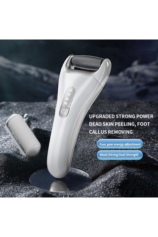 Mjq03 Elektrikli Ayak Nasır Sökücü Ayak Öğütücü 3 Silindir Kafalı Şarj Edilebilir Pedikür Aracı