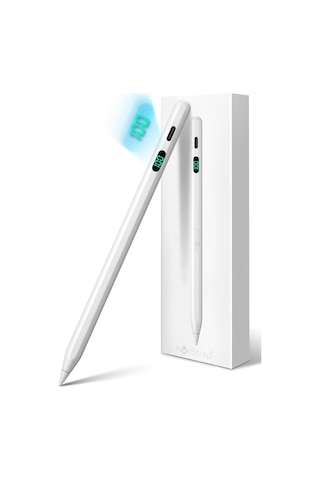Novstrap İpad A16 11 Nesil 10. Nesil 10.9 İle Uyumlu Dokunmatik Tablet Kalemi Pen Dz915 Şarj Ekranlı Avuç İçi Reddi Stylus