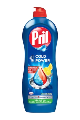 Pril Power 5 Artı Etki Limon 675 G