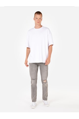 Colin's Colins 042 John Slim Straight Fit Jean Gri Erkek Pantolon 001