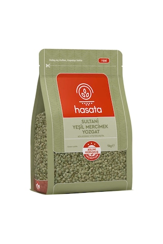 Hasata Yeşil Mercimek 5 x 1 KG