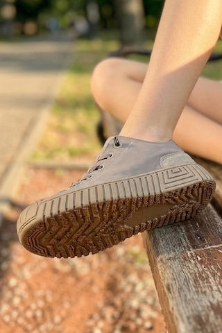 In Step Unisex Çocuk Bej Lifestyle Günlük Ayakkabı - Dayanıklı Tırtıklı Kalın Taban