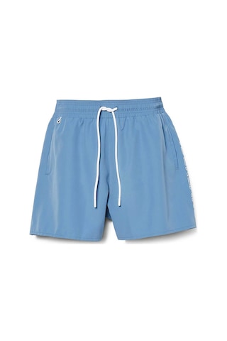 Timberland Logo Erkek Mavi Mayoşort & Mayo TB0A26M6DJ51 Mavi