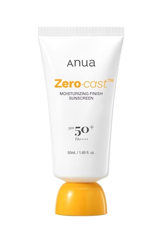 Anua Zero-cast Moisturizing Finish Sunscreen - Nemlendirici Güneş Kremi Spf50 50 Ml