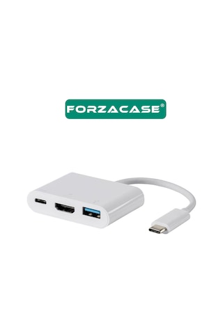Usb 3.1 Type C To Hdmi Usb Çevirici Dönüştürücü Adaptör - Fc444
