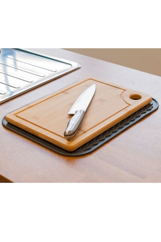 Rotanev Silikon Bulaşık Kurutma Matı Su Toplamaz Kaydırmaz Bulaşıklık Tencere Altlığı