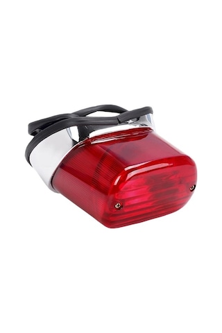 Novahub Yamaha Xv400 Xv250 Virago Stop Motosiklet Motosiklet Lambası Lambası Kuyruk Kırmızı Gösterge Fren Arka Abs Ur