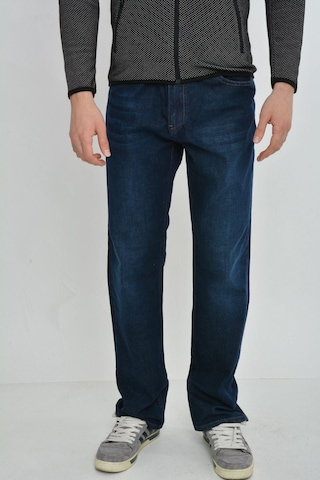 Vikingsjeans Mavı 106 Battal Kot Pantolon F-189 Mavi