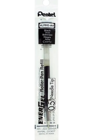 Pentel 0.5 Mm Roller Kalem Refili Siyah 12'li Paket