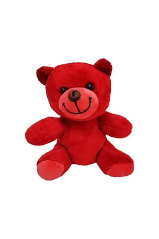 Özel Seri Yılbaşı Hediyesi Sevgiliye Sürpriz Doğum Günü Kırmızı Peluş Oyuncak Ayıcık 25 Cm