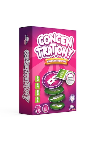 Concentration Kutu Oyunu 5+ Yaş Pundit Game