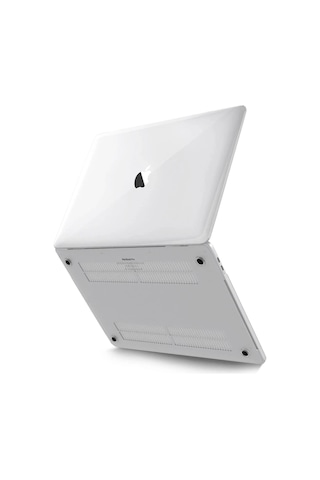 Mey İthalat Macbook Uyumlu Pro 13 2021 Macbook Uyumlu Buzlu Kapak - Şeffaf