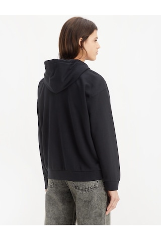 Levi's Kadın Kapüşonlu Siyah Sweatshirt - 001tz-0000 001