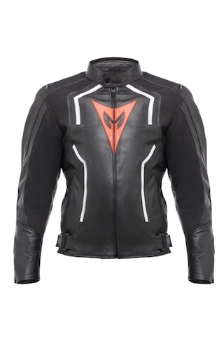 Combat Deri Korumalı Motosiklet Montu