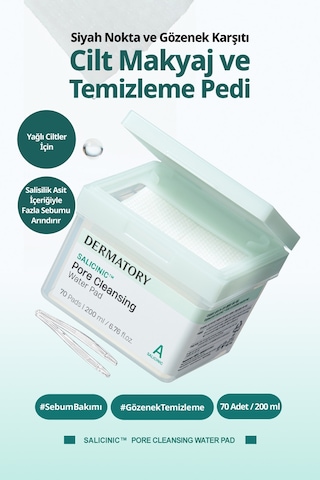 Dermatory Salicinic Pore Cleansing Water Pad